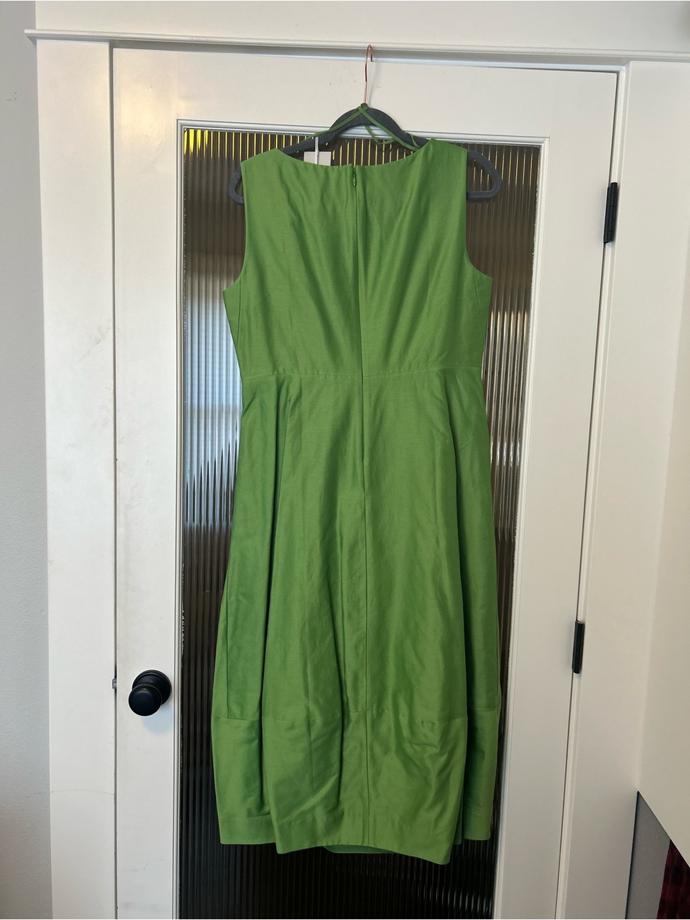 NWT COS Green Sleeveless Cocoon Midi Dress - Picture 5 of 5